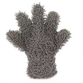 Gant de lavage de voiture double face AutoStyle GrisVert | AutoStyl...