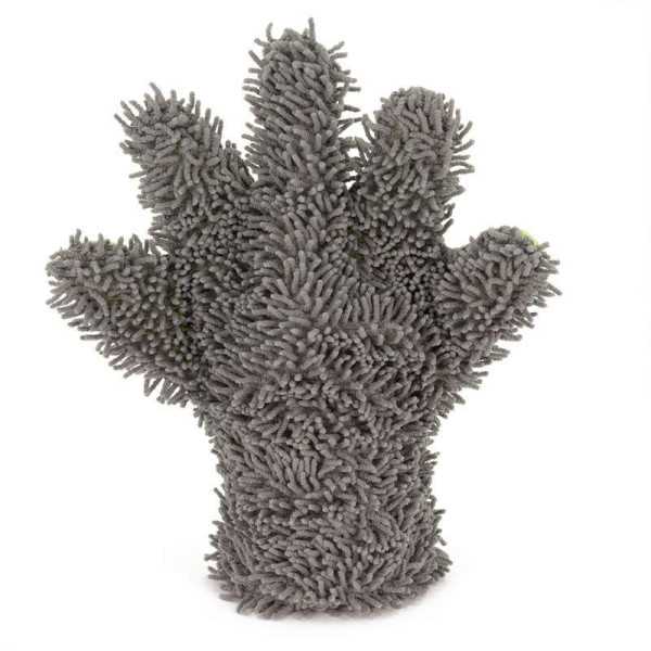 Gant de lavage de voiture double face AutoStyle GrisVert | AutoStyl...