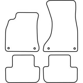 Tapis de voiture adaptés pour Tesla Model S 20122016 | AutoStyle | ...