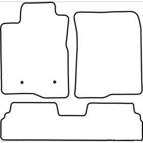 Tapis de voiture adaptés pour Toyota Corolla Verso 20062009 5Person...