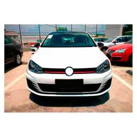 Parechocs avant AutoStyle pour Volkswagen Golf VII 20122017 GTiLook avec grilles et phares antibrouillard PP