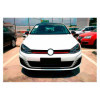 Parechocs avant AutoStyle pour Volkswagen Golf VII 20122017 GTiLook avec grilles et phares antibrouillard PP