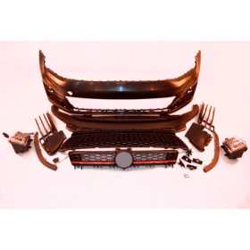 Parechocs avant AutoStyle pour Volkswagen Golf VII 20122017 GTiLook...