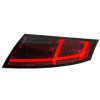 Jeu de feux arrière à LED pour Audi TT 20062013 RougeFumé avec clig...