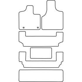 Tapis de voiture adaptés pour Chrysler Grand Voyager 20022009 | Aut...