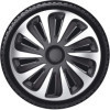 Jeu denjoliveurs de roue 4 pièces calibre 16 pouces argentnoir look...