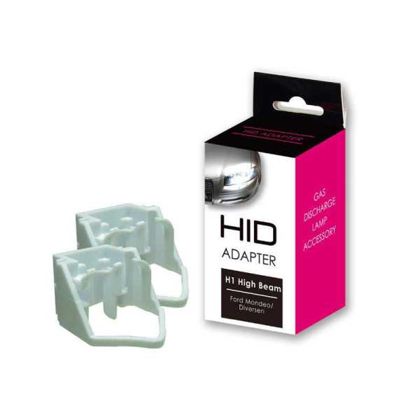 Jeu dadaptateurs de montage au xénon HID pour feux de route Ford Divers H1  Jeu de 2 pièces