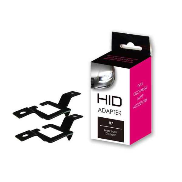 Set HID Xenon Mounting Adapters pour Mercedes Divers H7  Set de 2 pièces