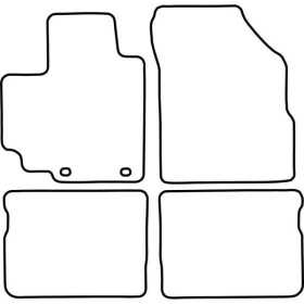 Tapis de voiture adaptés pour Suzuki Celerio 2015 | AutoStyle | Tap...