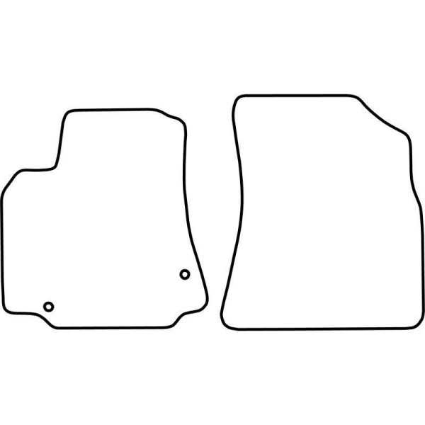 Tapis de voiture adaptés pour Peugeot Partner 20082018 uniquement p...