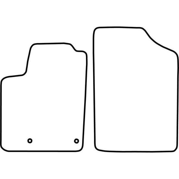 Tapis de voiture adaptés pour Peugeot Partner 20052008 uniquement p...