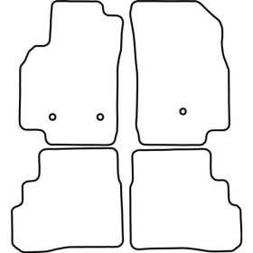 Tapis de voiture adaptés pour Opel Karl 2015 | AutoStyle | Tapis de...