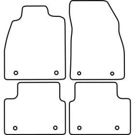 Tapis de voiture adaptés pour Opel Insignia 20132017 | AutoStyle | ...
