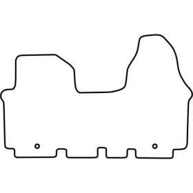 Tapis de voiture adaptés pour Nissan Primastar 2004 uniquement pour...