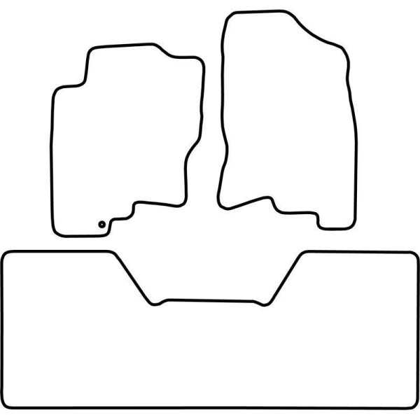 Tapis de voiture adaptés pour Nissan Navara 2005 Single Double Cab ...