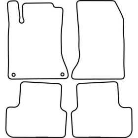 Tapis de voiture adaptés pour Mercedes Classe A W176 2012 | AutoSty...