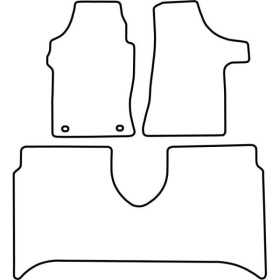 Tapis de voiture adaptés pour Mercedes Viano 20092014 | AutoStyle |...
