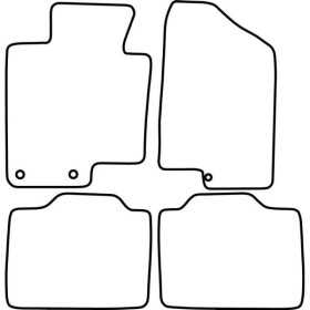 Tapis de voiture adaptés pour Kia Optima 20112016 | AutoStyle | Tap...