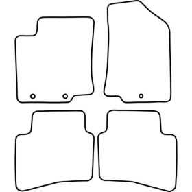 Tapis de voiture adaptés pour Kia Rio 20152017 | AutoStyle | Tapis ...