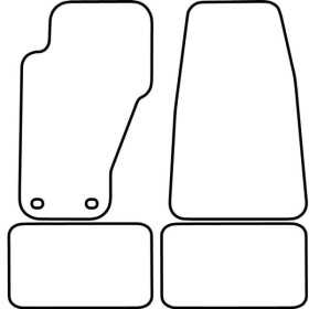 Tapis de voiture adaptés pour Jeep Grand Cherokee 19932005 | AutoSt...