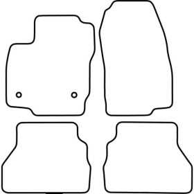 Tapis de voiture adaptés pour Ford BMax 2012 | AutoStyle | Tapis de...