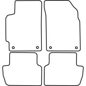 Tapis de voiture adaptés pour Chevrolet Spark 2013 | AutoStyle | Ta...