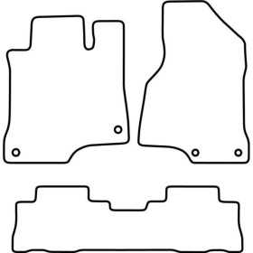 Tapis de voiture adaptés pour Chevrolet Captiva 2011 | AutoStyle | ...