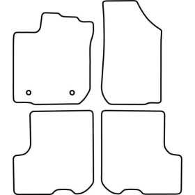 Tapis de voiture adaptés pour Dacia Logan MCV 2014 | AutoStyle | Ta...