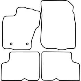 Tapis de voiture adaptés pour Dacia Duster 20142018 | AutoStyle | T...