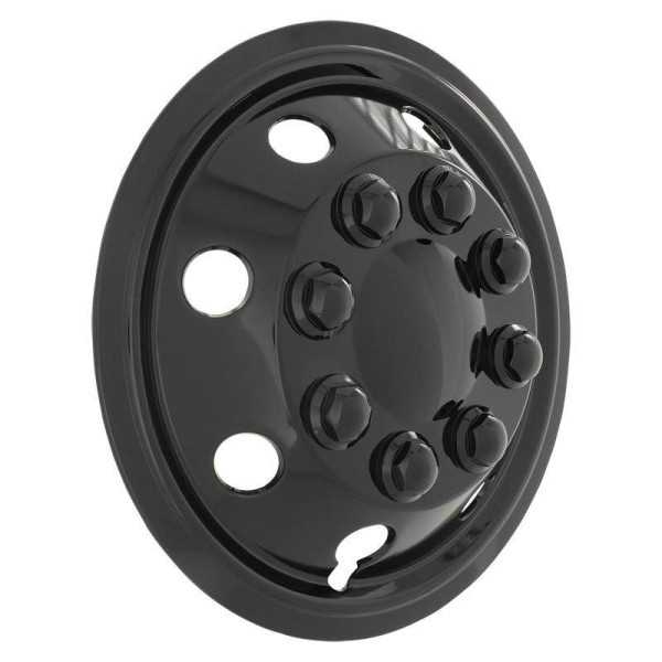 Jeu denjoliveurs de roue 4 pièces Utah 15 pouces noir brillant extr...