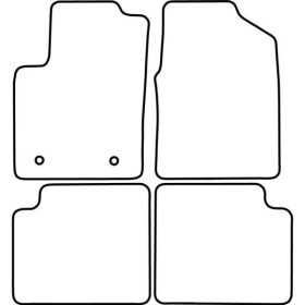 Tapis de voiture adaptés pour Ford Ka 20132015 | AutoStyle | Tapis ...