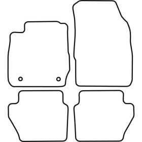 Tapis de voiture adaptés pour Ford Fiesta 20112013 | AutoStyle | Ta...