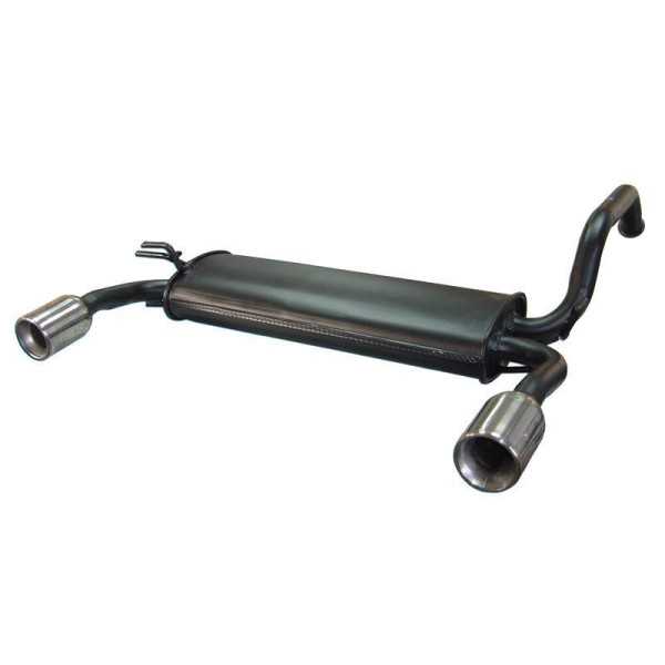 Pot déchappement pour Toyota Aygo Citroen C1  Peugeot 107  garnitures latérales