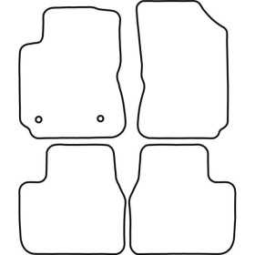 Tapis de voiture adaptés pour Citroen C4 Cactus 2014 | AutoStyle | ...