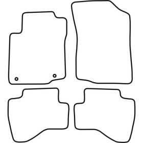 Tapis de voiture adaptés pour Citroen C1 20102014 | AutoStyle | Tap...