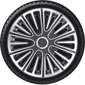 Ensemble denjoliveurs de roue 4 pièces Motion 14 pouces argentnoir ...