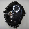 Jeu de phares pour BMW New Mini R55R57 20062010  Noir  avec AngelEyes