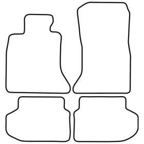 Tapis de voiture adaptés pour BMW série 5 F10 2014 | AutoStyle | Ta...