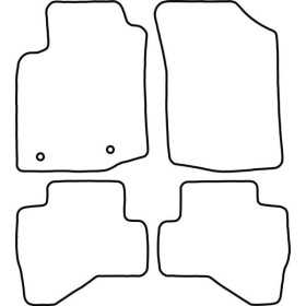 Tapis de voiture adaptés pour Toyota Aygo 2014 | AutoStyle | Tapis ...
