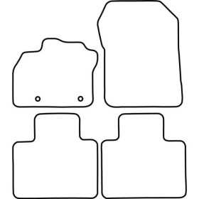 Tapis de voiture adaptés pour Renault Zoe 2013 | AutoStyle | Tapis ...