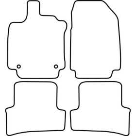 Tapis de voiture adaptés pour Renault Clio D 20122019 | AutoStyle |...