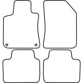 Tapis de voiture adaptés pour Peugeot 308 SW 2014 | AutoStyle | Tap...