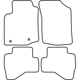 Tapis de voiture adaptés pour Citroen C1 2014 | AutoStyle | Tapis d...