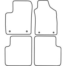 Tapis de voiture adaptés pour Fiat 500 20132015 | AutoStyle | Tapis...