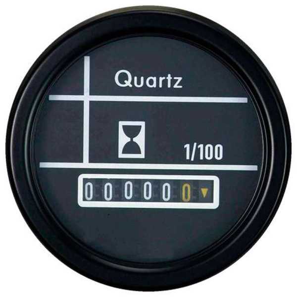 Instrument de performance Compteur horaire noir 52mm