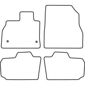 Tapis de voiture adaptés pour Nissan Leaf 20132017 | AutoStyle | Ta...