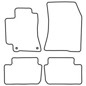 Tapis de voiture adaptés pour Lexus IS200 19992005 | AutoStyle | Ta...
