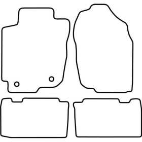 Tapis de voiture adaptés pour Toyota RAV4 20132018 | AutoStyle | Ta...