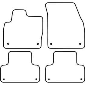 Tapis de voiture adaptés pour Range Rover Evoque 20112019 | AutoSty...