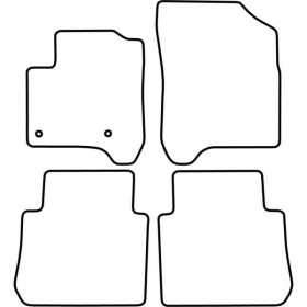 Tapis de voiture adaptés pour Citroen C3 Picasso 2009 | AutoStyle |...